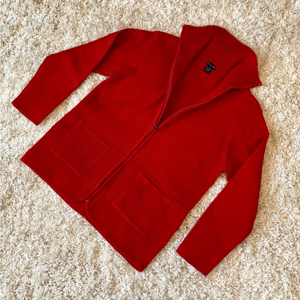 Tally-Ho full-zip sweater